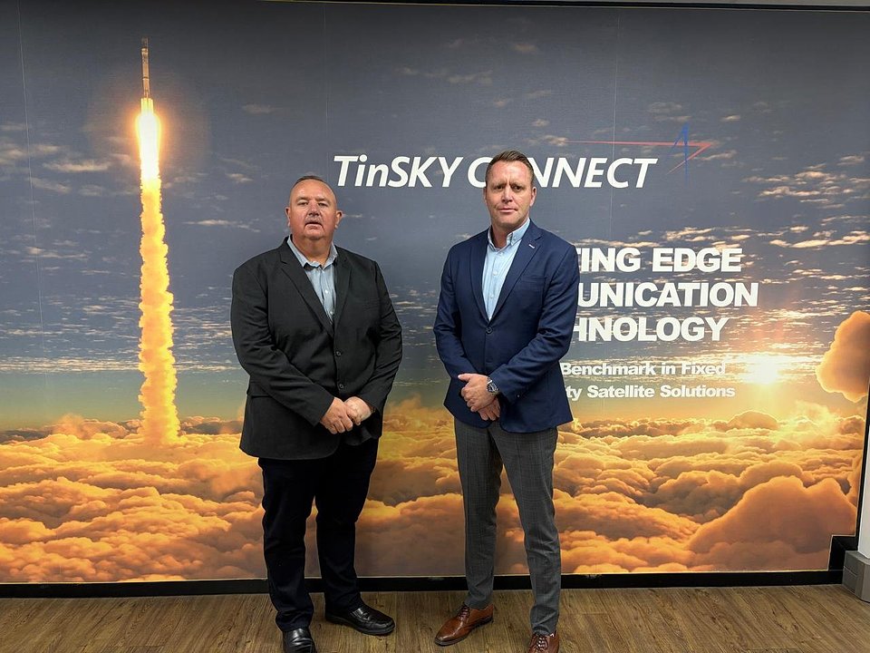 Naas Vermaak (left), Group Managing Director and Alan Geldenhuys (right), Group Executive Director