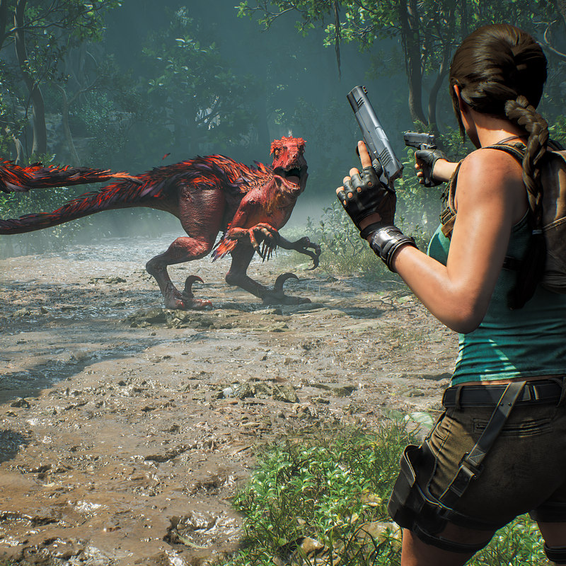 TombRaider_LegacyofAtlantis_LaraCroft_LostValley _RaptorFaceoff.png