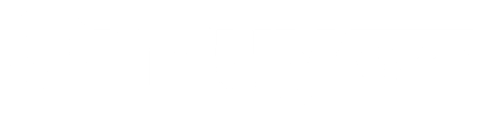 OnBuy-logotyp i vitt