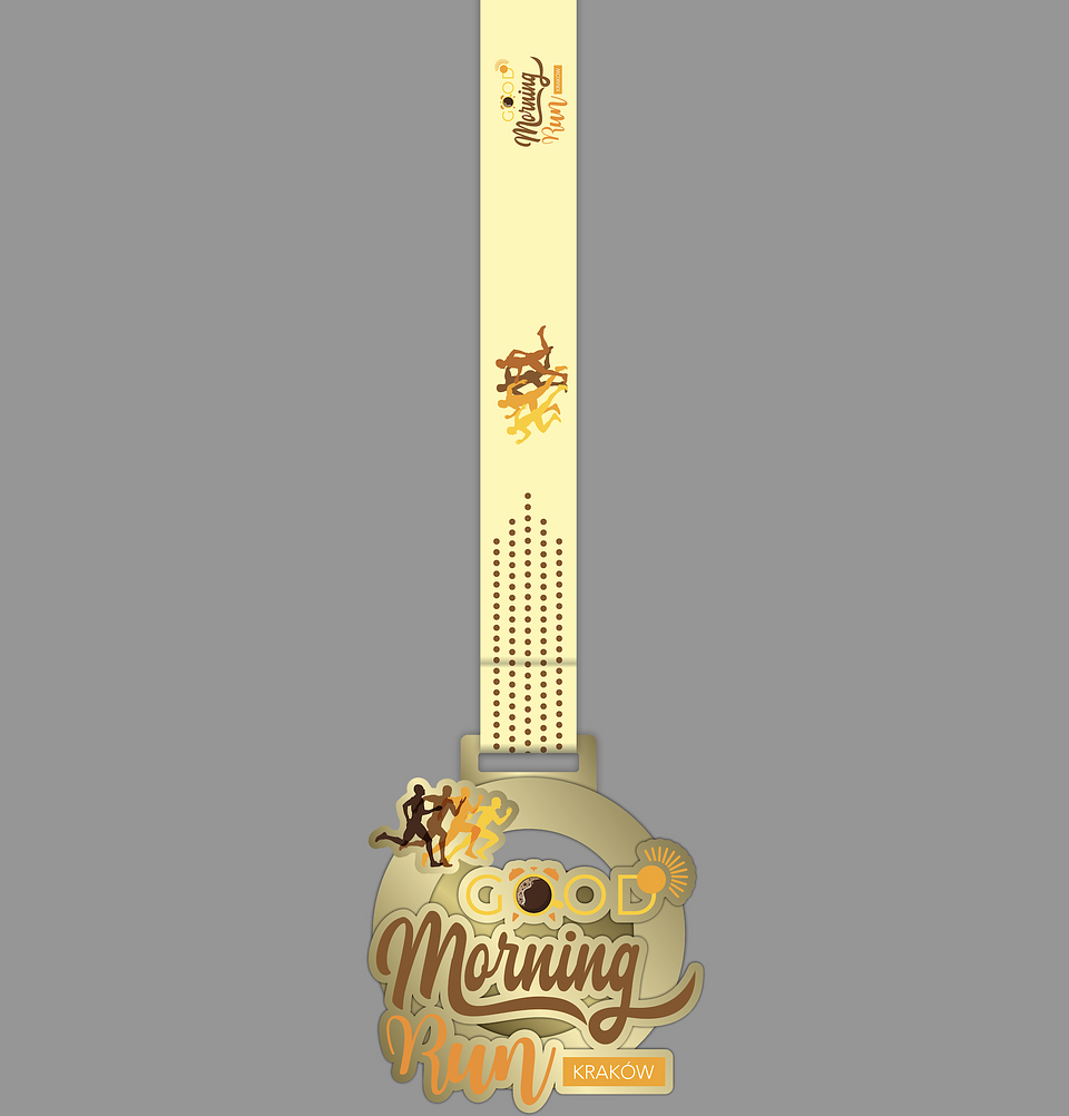 Medal dla zawodników Good Morning Run