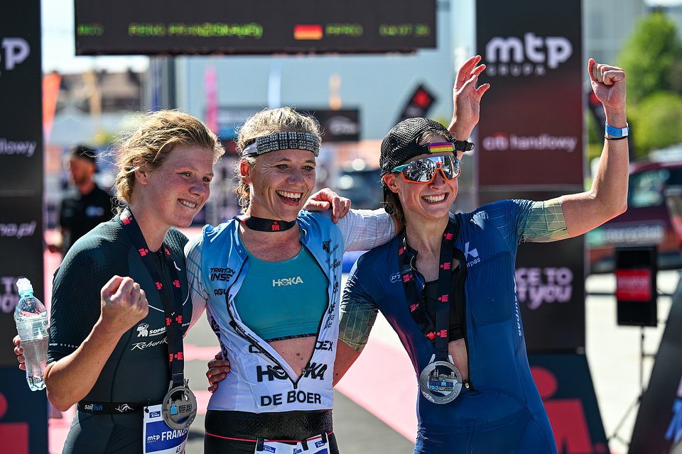 Marlene de Boer (w środku) / Fot.: Łukasz Recki / Sport Evolution