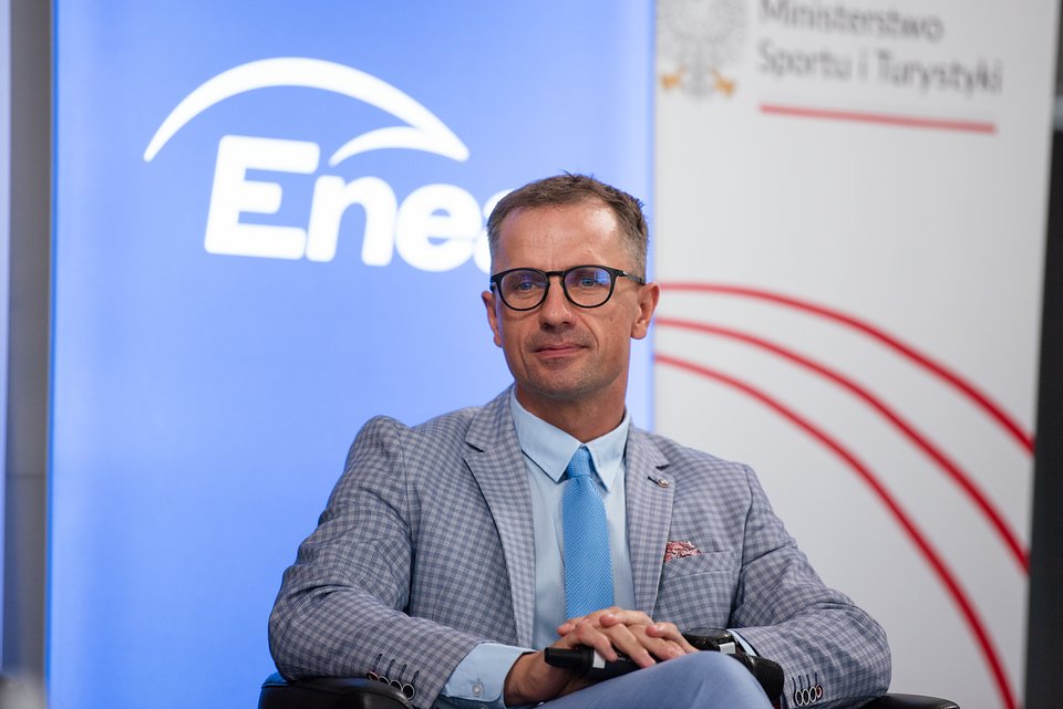 Dariusz Łapawa - zastępca dyrektora Wydziału Sportu Urzędu Miasta Poznania / Fot.: Agnieszka Małgorzata Torba / Sport Evolution