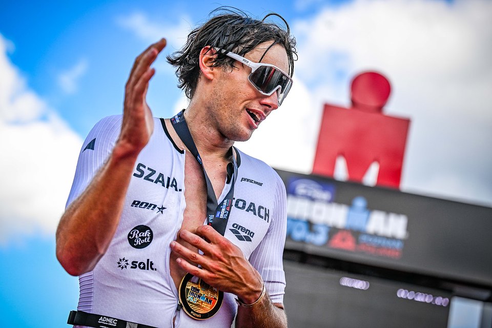 Tomasz Szala - najszybszy Polak Enea IRONMAN 70.3 Poznań / Fot.: Bartek Zborowski