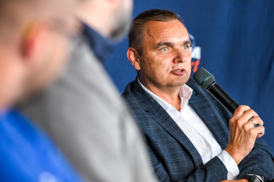 Przemysław Dalecki - zastępca dyrektora Departamentu Turystyki i Sportu Urzędu Marszałkowskiego Województwa Pomorskiego / Fot. Przemek Świderski / Sport Evolution
