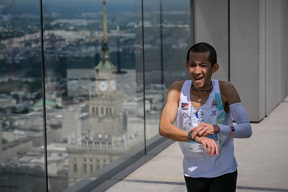 Wai Ching Soh - aktualny mistrz świata w towerrunningu / fot. Sport Evolution