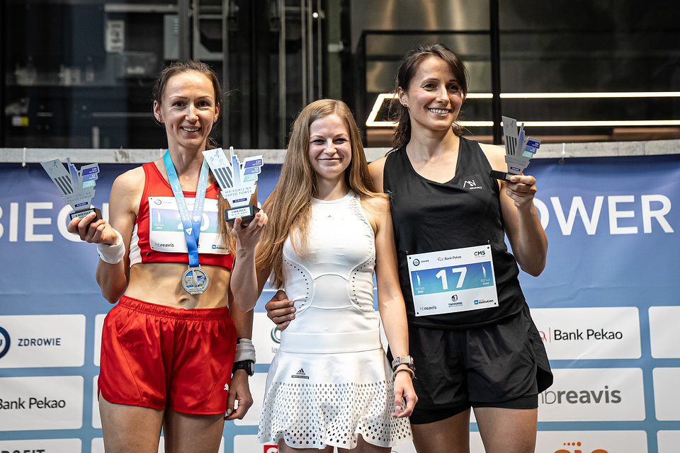 Ubiegłoroczne podium kobiet, od lewej: Ines Możejko, Klaudia Krajewska, Iwona Wicha / fot. Sport Evolution