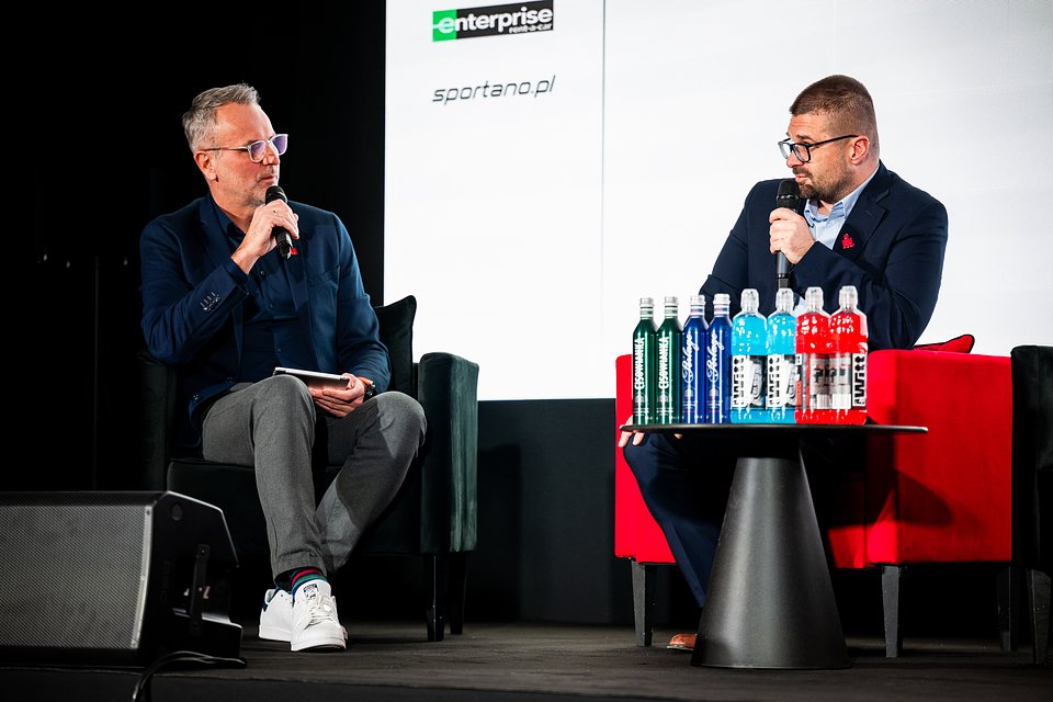 Michał Drelich - dyrektor IRONMAN Poland (po prawej) / Fot.: Bartek Syta / Sport Evolution