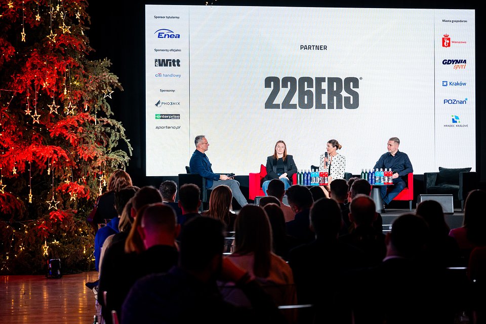 Joanna Karbowiak - Makarony Czanieckie, Alicja Szopińska - prezes spółki Sports Wonderland, która jest wyłącznym dystrybutorem produktów marki 226ers w Polsce, Grzegorz Wojciechowski - Wessper / Fot. Bartek Syta / Sport Evolution