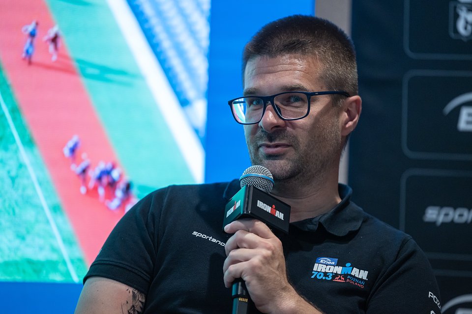Michał Drelich - dyrektor Enea IRONMAN 70.3 Poznań / Fot.: Paweł Jaskółka / Sport Evolution