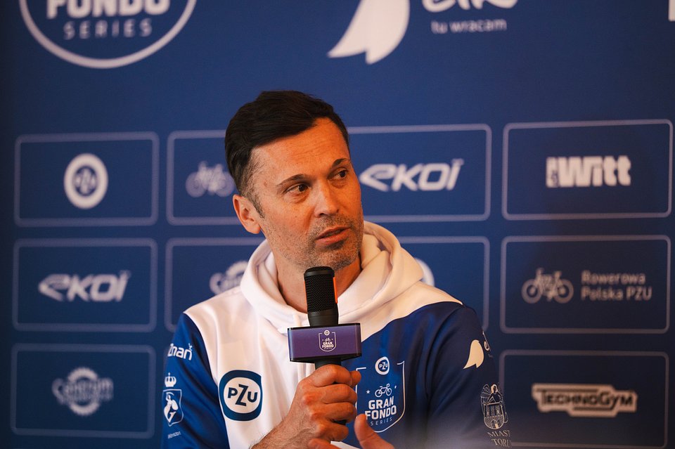 Marek Rutkiewicz - dyrektor PZU Gran Fondo Series / Fot.: Agnieszka Torba / Sport Evolution