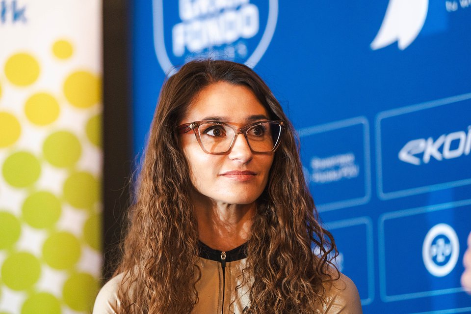 Milena Kołodziejczyk - Kotasińska - Coffee Rider, ambasadorka PZU Gran Fondo Series / Fot.: Agnieszka Torba / Sport Evolution
