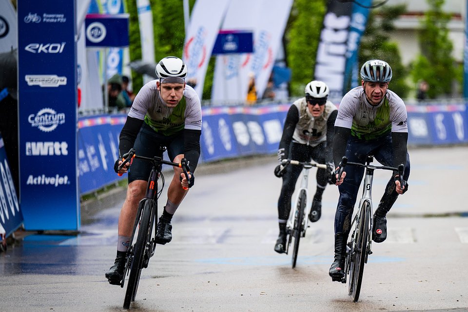 Finisz PZU Gran Fondo Ełk na dystansie Gran Fondo / Fot. Bartek Syta