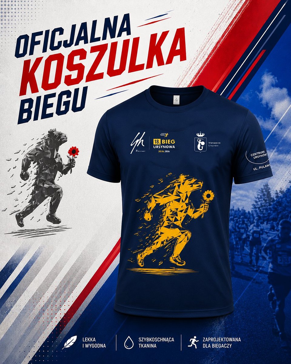Oficjalna koszulka GH Development 18. Biegu Ursynowa