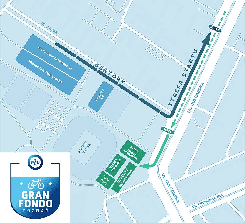 Miasteczko rowerowe PZU Gran Fondo Poznań