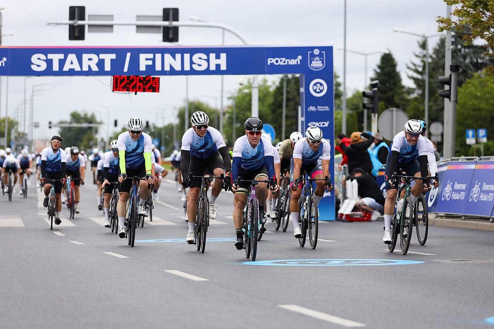 Finisz PZU Gran Fondo Poznań 2026 / Fot.: Michał Bacior / Sport Evolution