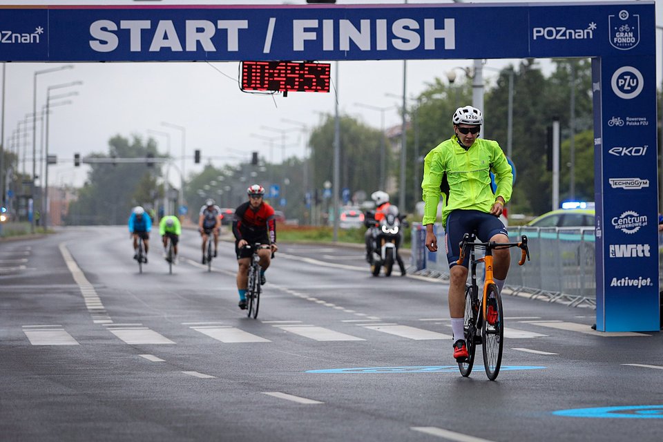 liia Hurov - zwycięzca PZU Gran Fondo Family Poznań 2026 /  Fot.: Michał Bacior / Sport Evolution