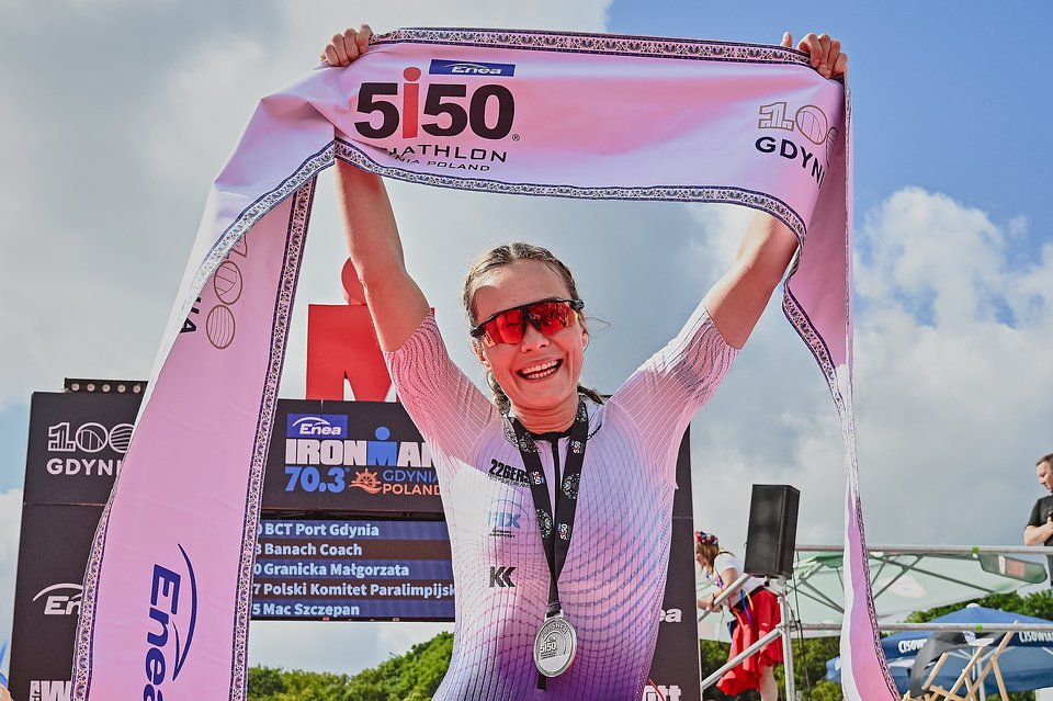 Małgorzata Granicka - najszybsza kobieta na dystansie Enea 5150 Gdynia / Fot.: Przemek Świderski / Sport Evolution