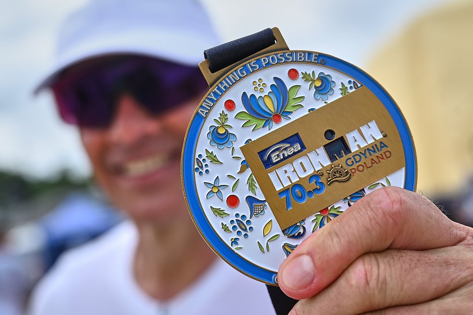 Medal Enea IRONMAN 70.3 Gdynia / Fot. Przemek Świderski / Sport Evolution