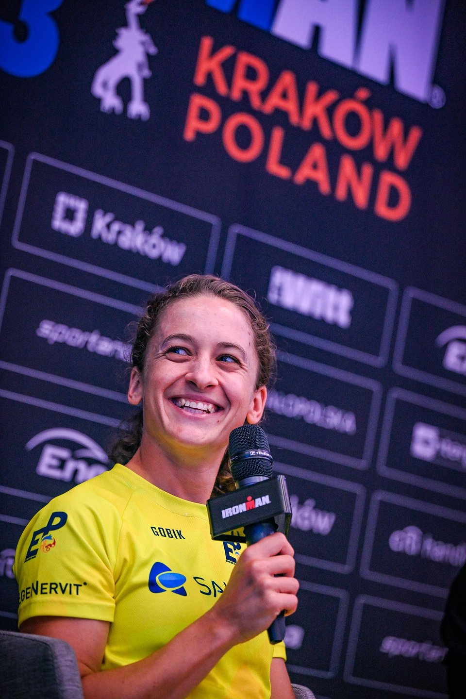 Agnieszka Gadomska - zawodniczka PRO, uczestniczka Enea IRONMAN 70.3 Kraków / Fot.: Bartek Zborowski / Sport Evolution