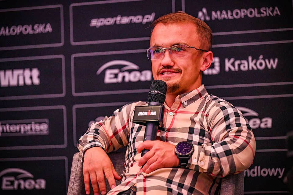Mini Majk - influencer, uczestnik Enea IRONMAN 70.3 Kraków / Fot.: Bartek Zborowski / Sport Evolution
