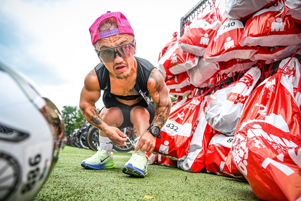 Mini Majk - finisher Enea IRONMAN 70.3 Kraków / Fot.: Bartłomiej Zborowski / Sport Evolution