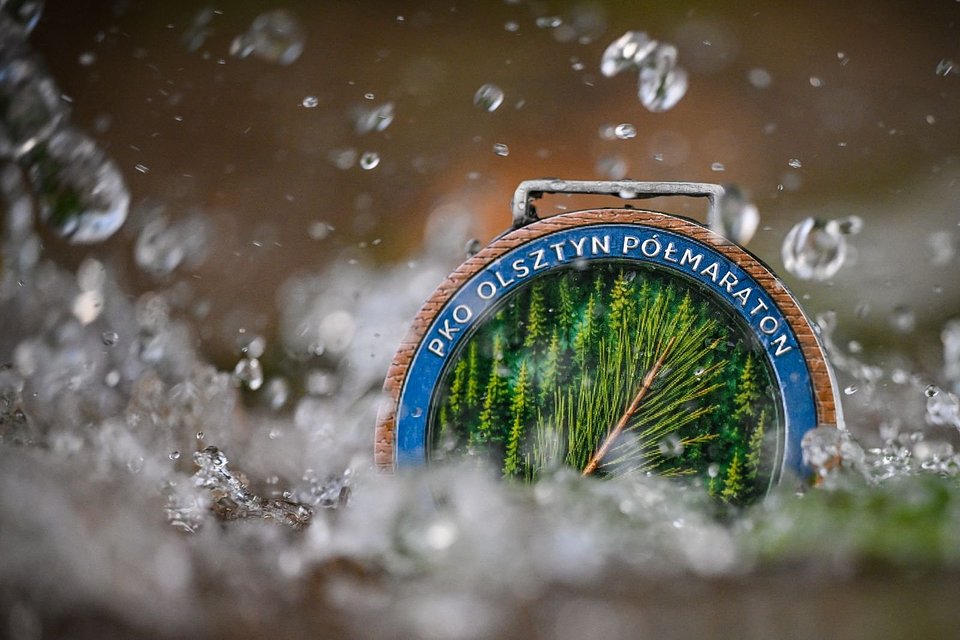 Medal PKO Olsztyn Półmaratonu 2026 / fot. Bartłomiej Zborowski