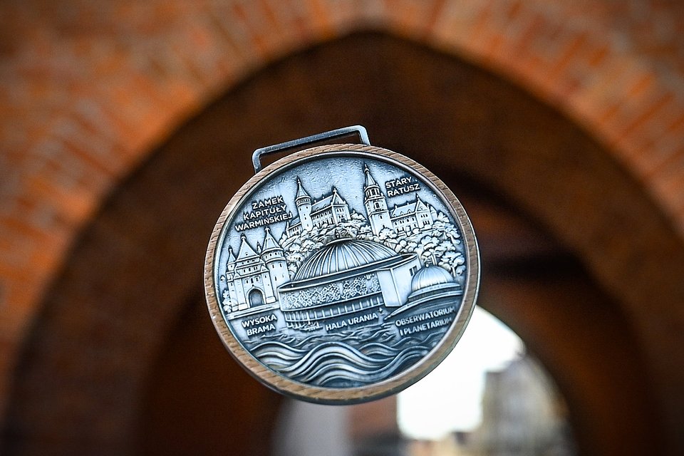 Medal PKO Olsztyn Półmaratonu 2026 / fot. Bartłomiej Zborowski