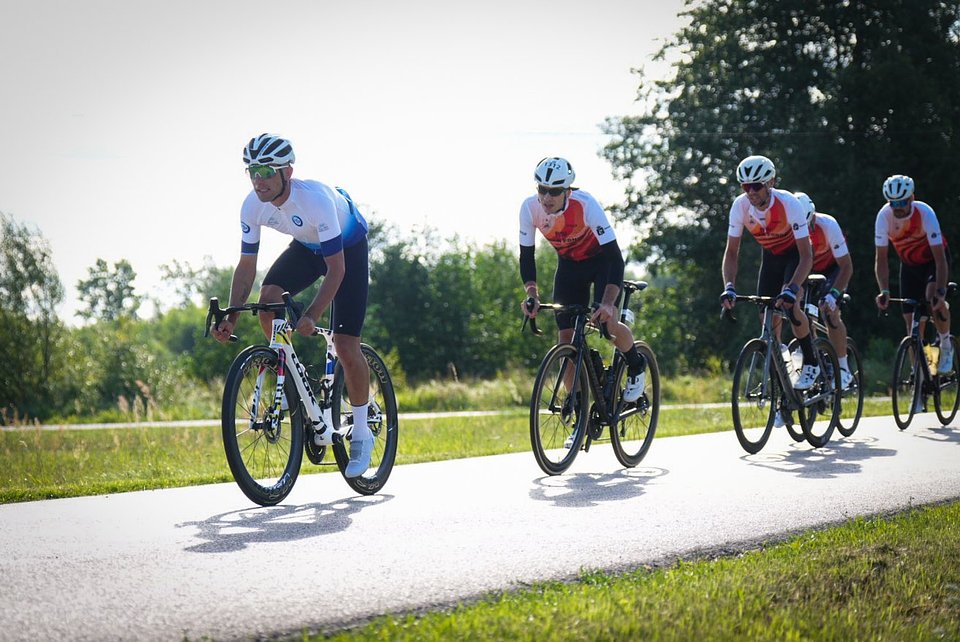 Rafał Majka - polski kolarz szosowy, ambasador Rowerowej Polski PZU na trasie PZU Gran Fondo Warszawa / Fot.: Tomasz Markowski / Sport Evolution