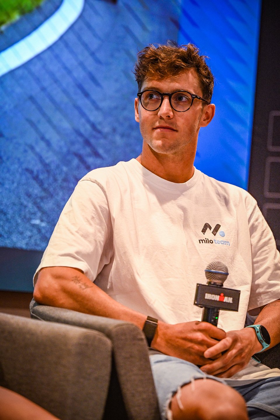 Miłosz Sowiński – uczestnik Enea IRONMAN 70.3 Poznań, zawodnik PRO / Fot.: Bartek Zborowski / Sport Evolution