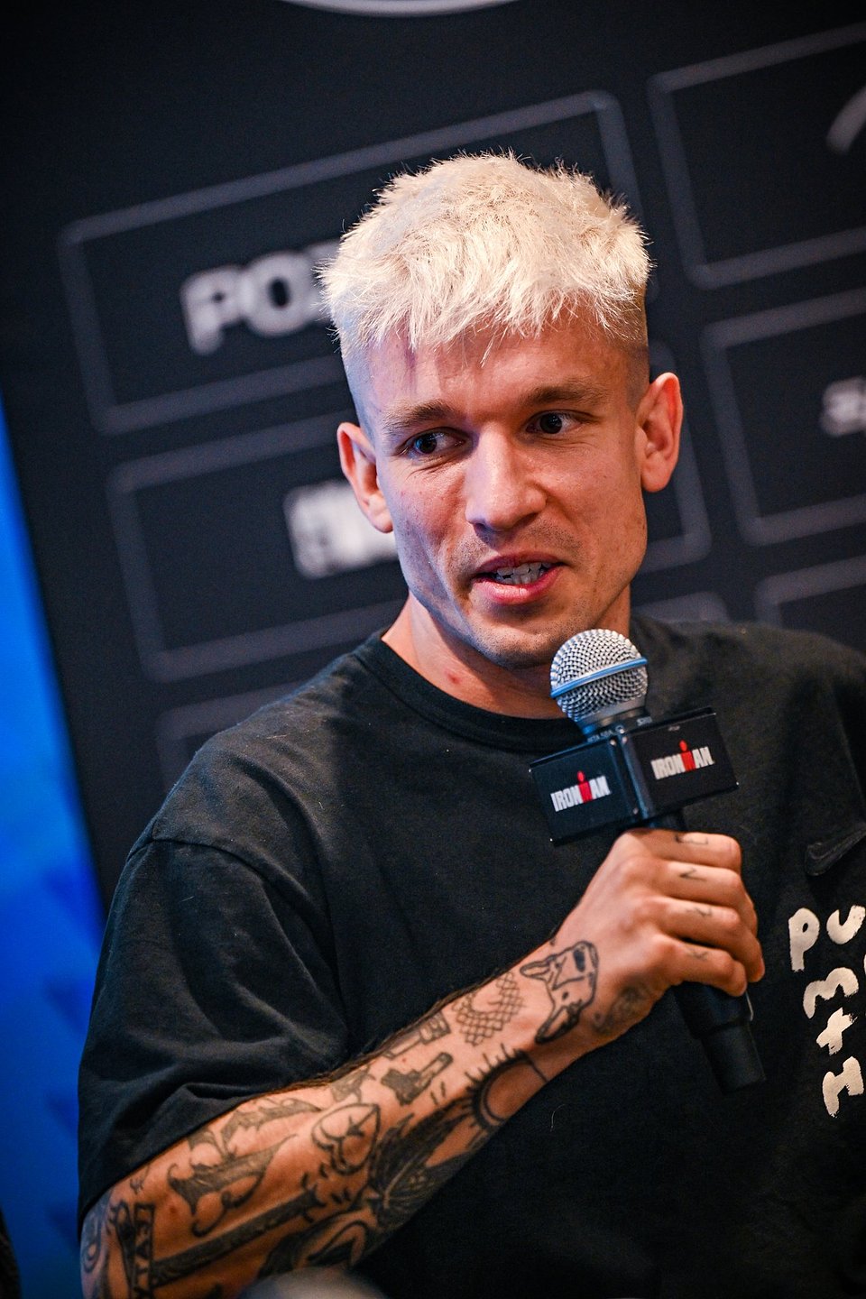 Kriskej - influencer sportowy, uczestnik Enea IRONMAN 70.3 Poznań / Fot.: Bartek Zborowski / Sport Evolution