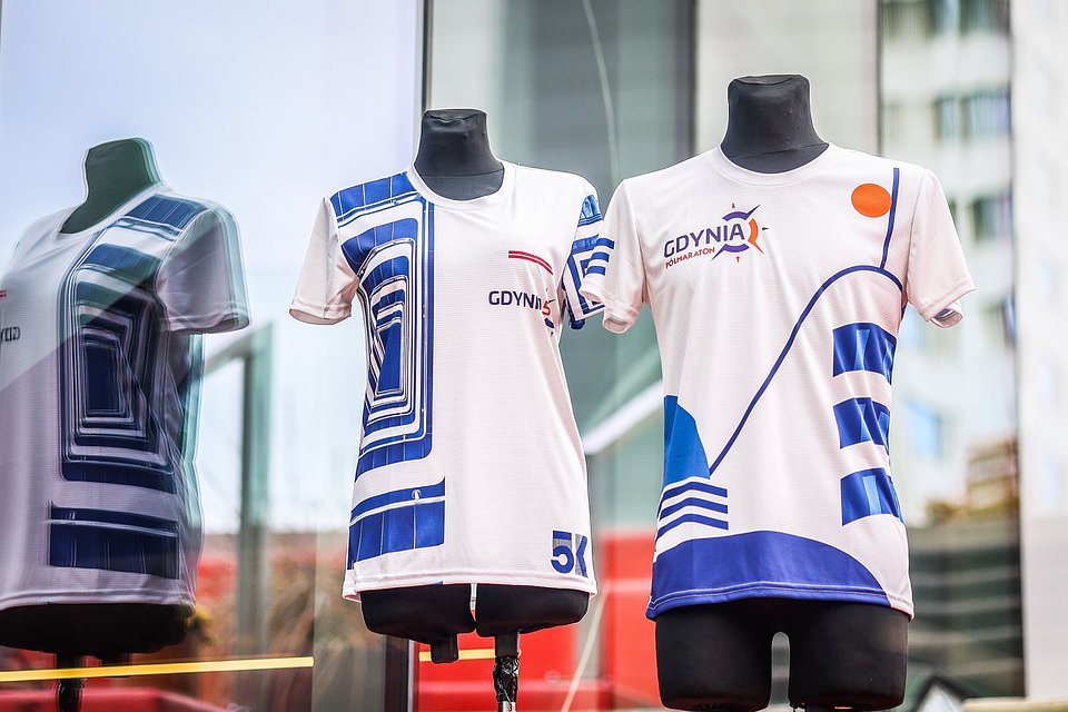 Koszulki Gdynia Półmaratonu i Gdynia 5K / Fot.: Karolina Misztal / Sport Evolution
