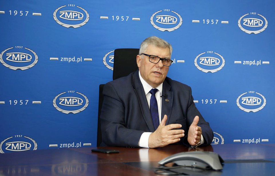 Jan Buczek, prezes Zrzeszenia Międzynarodowych Przewoźników Drogowych w Polsce (ZMPD) (fot. materiały prasowe)