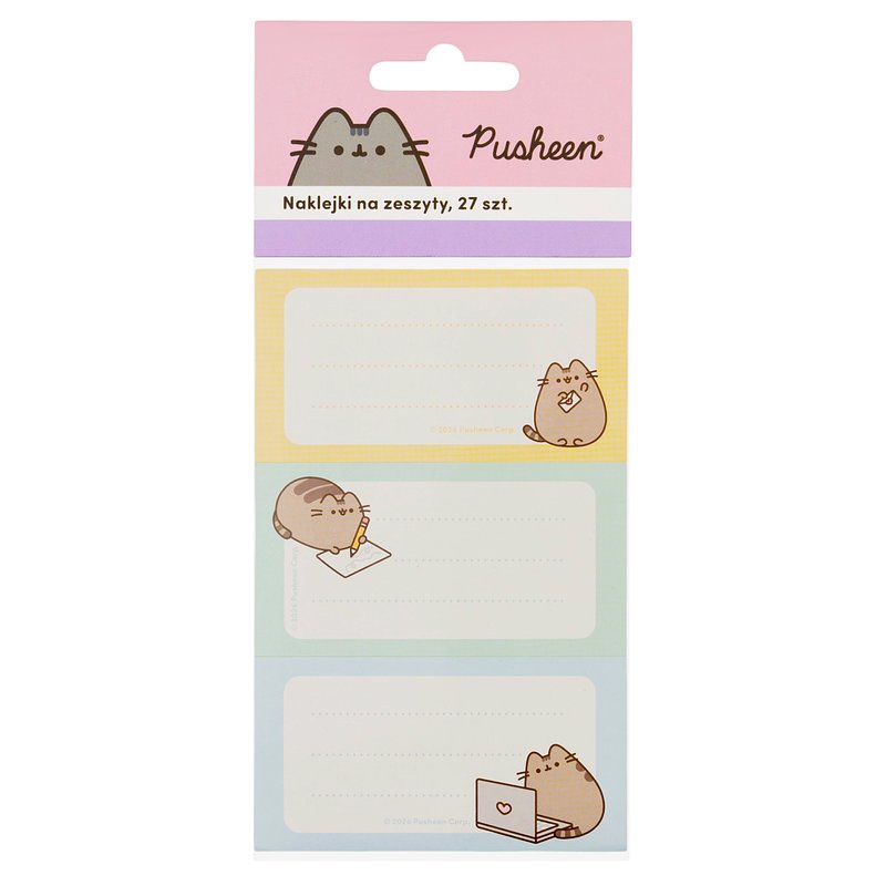 PUSHEEN NAKLEJKI NA ZESZYT 5,99.jpg