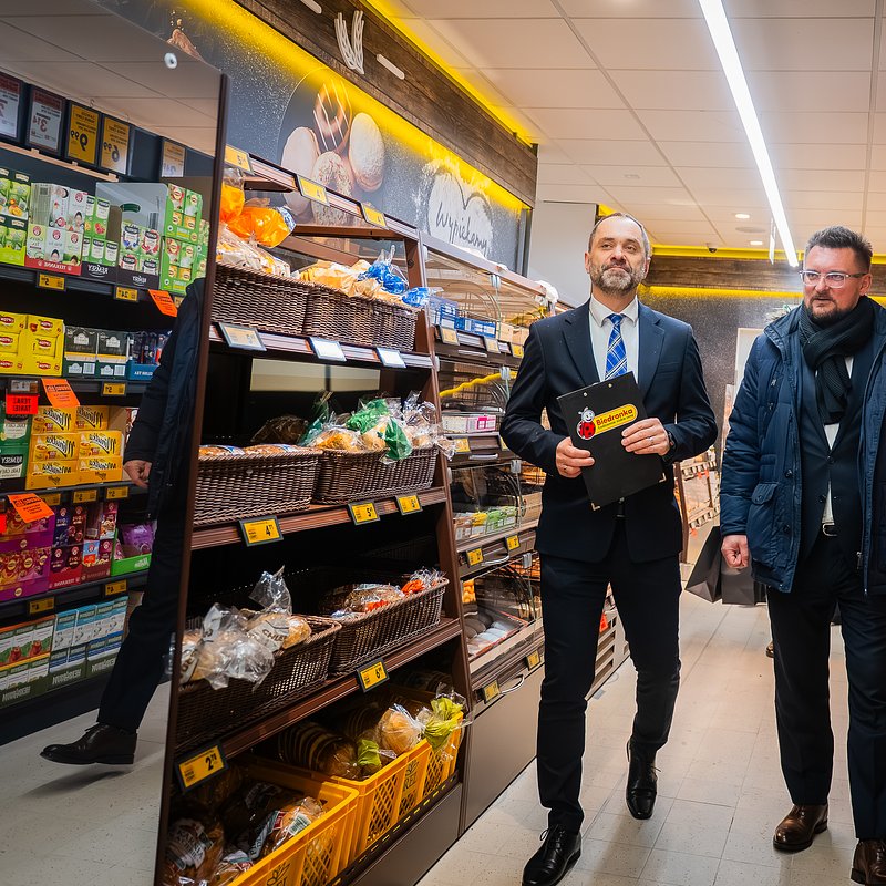 Marcin Krupa, Prezydent Miasta Katowice, Grzegorz Kozub, Dyrektor Operacyjny w sieci Biedronka.jpg