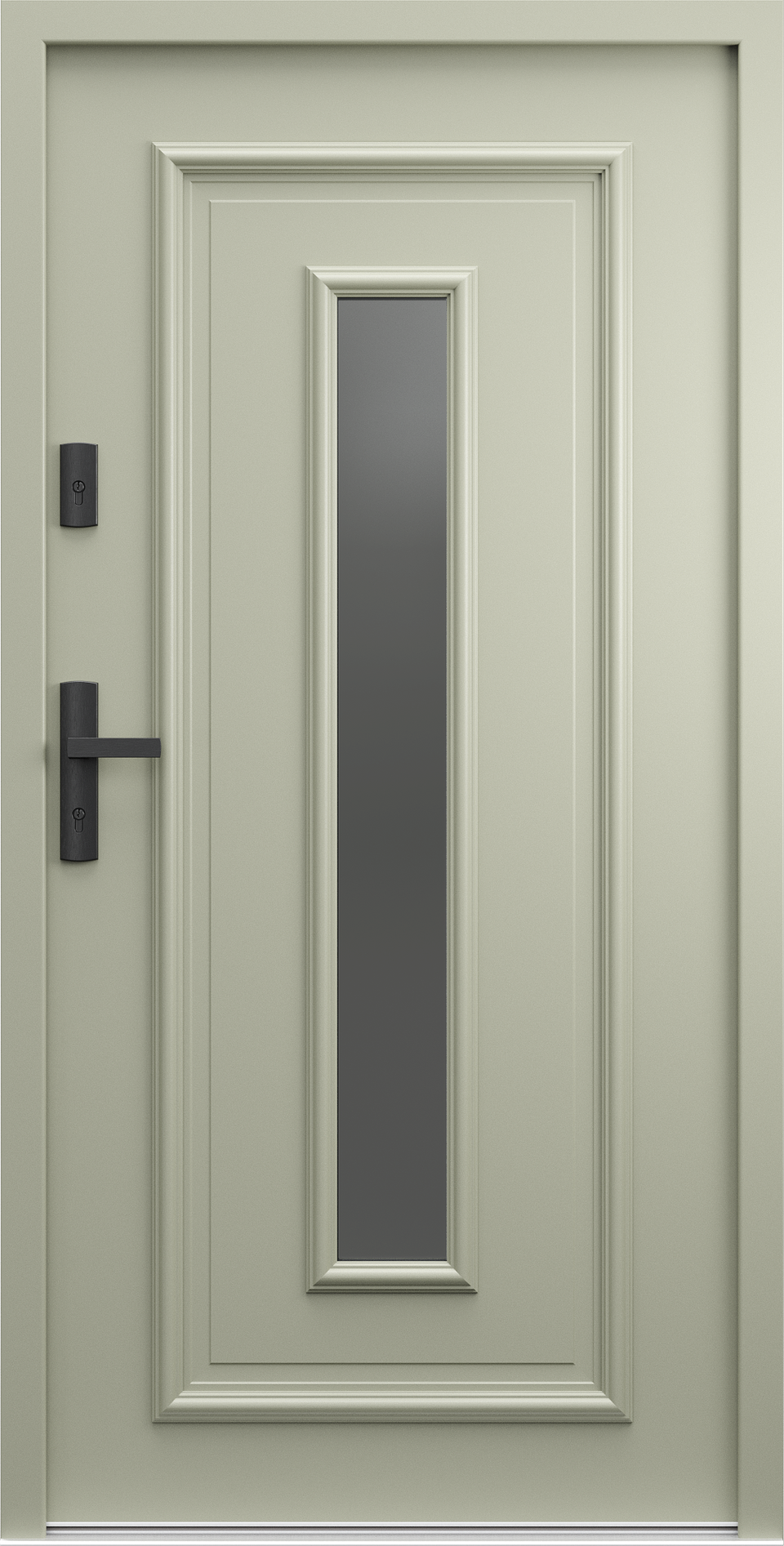 Porta THERMO_R7_Oliwkowy Szary RAL 7033_Szyld_Klamka Apollo Czarny_rewers.png