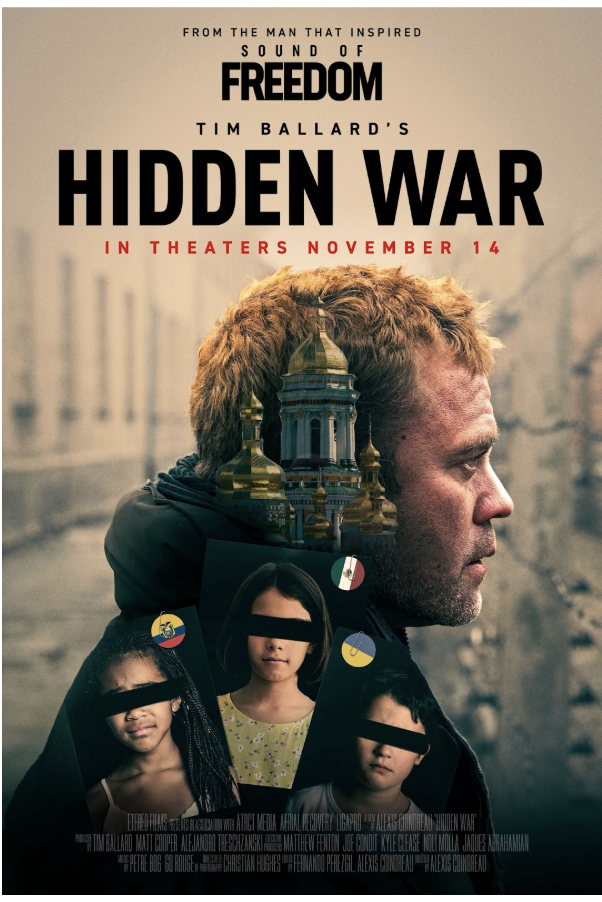 After the global impact of Sound of Freedom, Tim Ballard now reveals never-before-seen real images and stories in Hidden War — a film that exposes the human cost of war and the darkness of child trafficking in conflict zones.