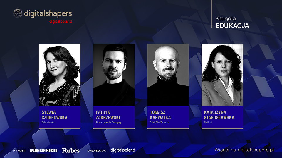 Digital Shapers 2025 w kategorii "Edukacja"