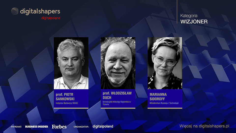 Digital Shapers 2025 w kategorii "Wizjoner"