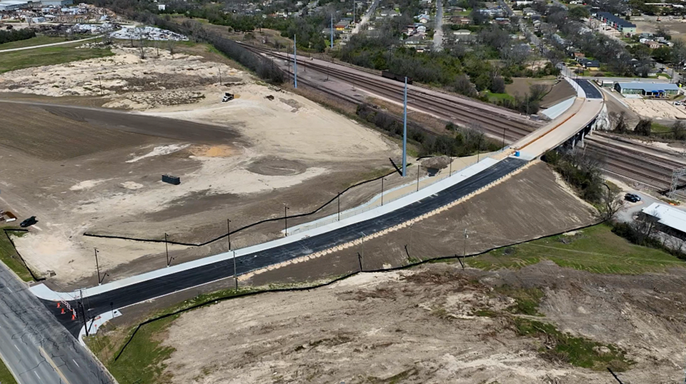 Progress is being made on the 24th Street Overpass and Pedestrian Improvements Project