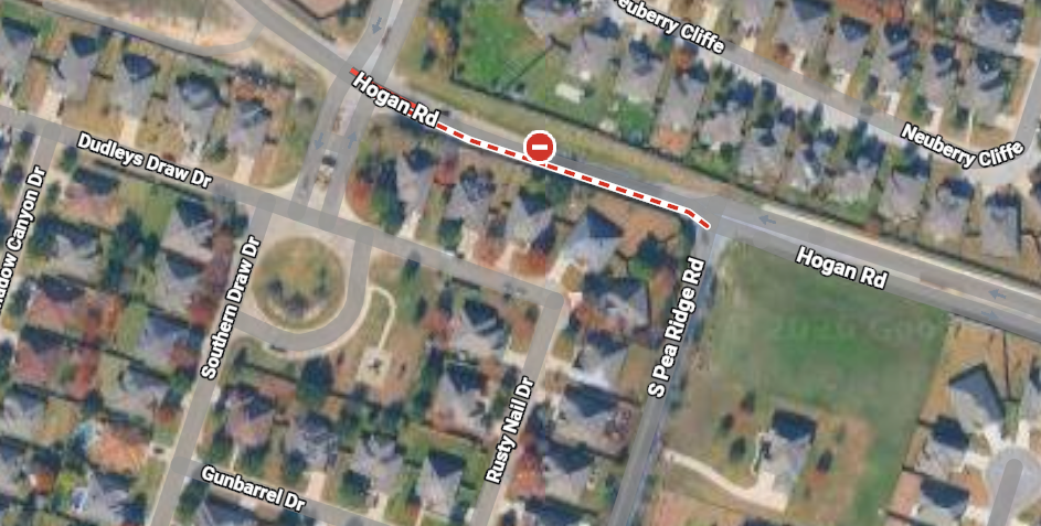 Closure Map: A temporary lane closure and traffic block will be implemented beginning April 28