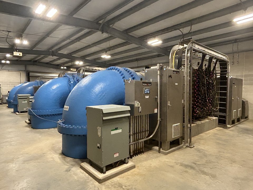 As part of the city’s Membrane Water Treatment Plant expansion, Temple installed the Trojan UV Flex 200 disinfection system