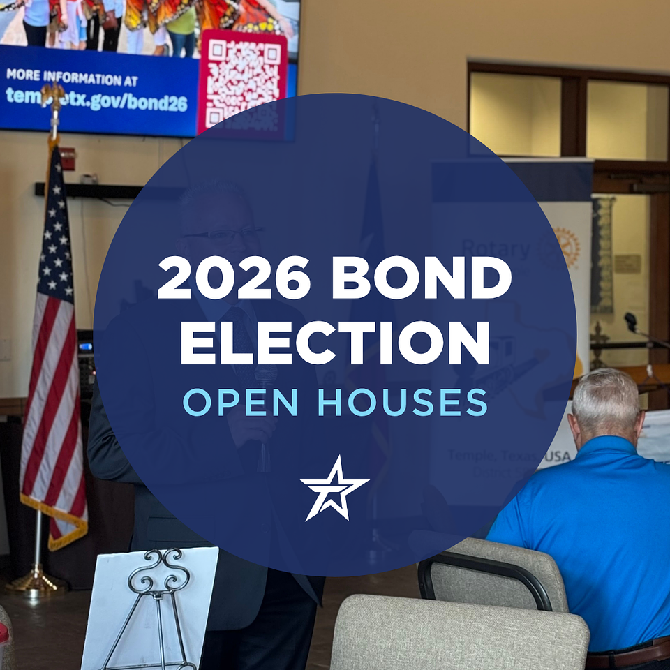 2026 Bond Election Open Houses
