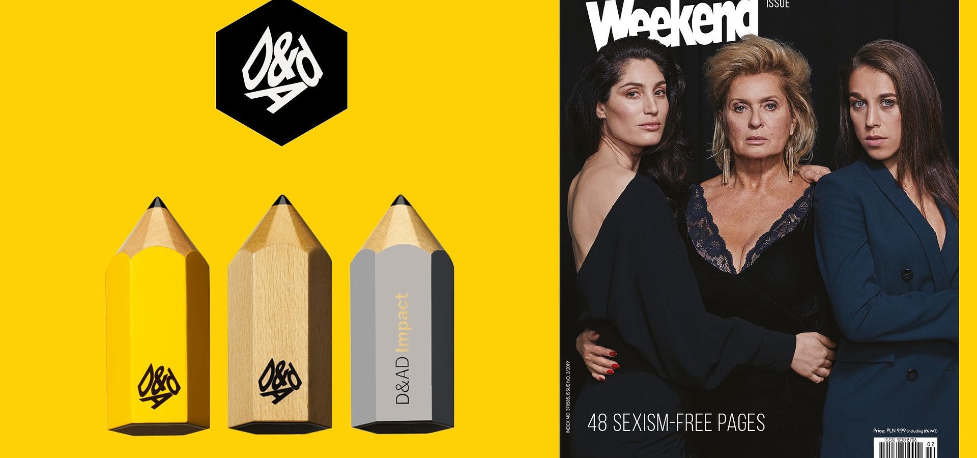 „Ostatni Twój Weekend” z dwoma ołówkami D&AD 2020