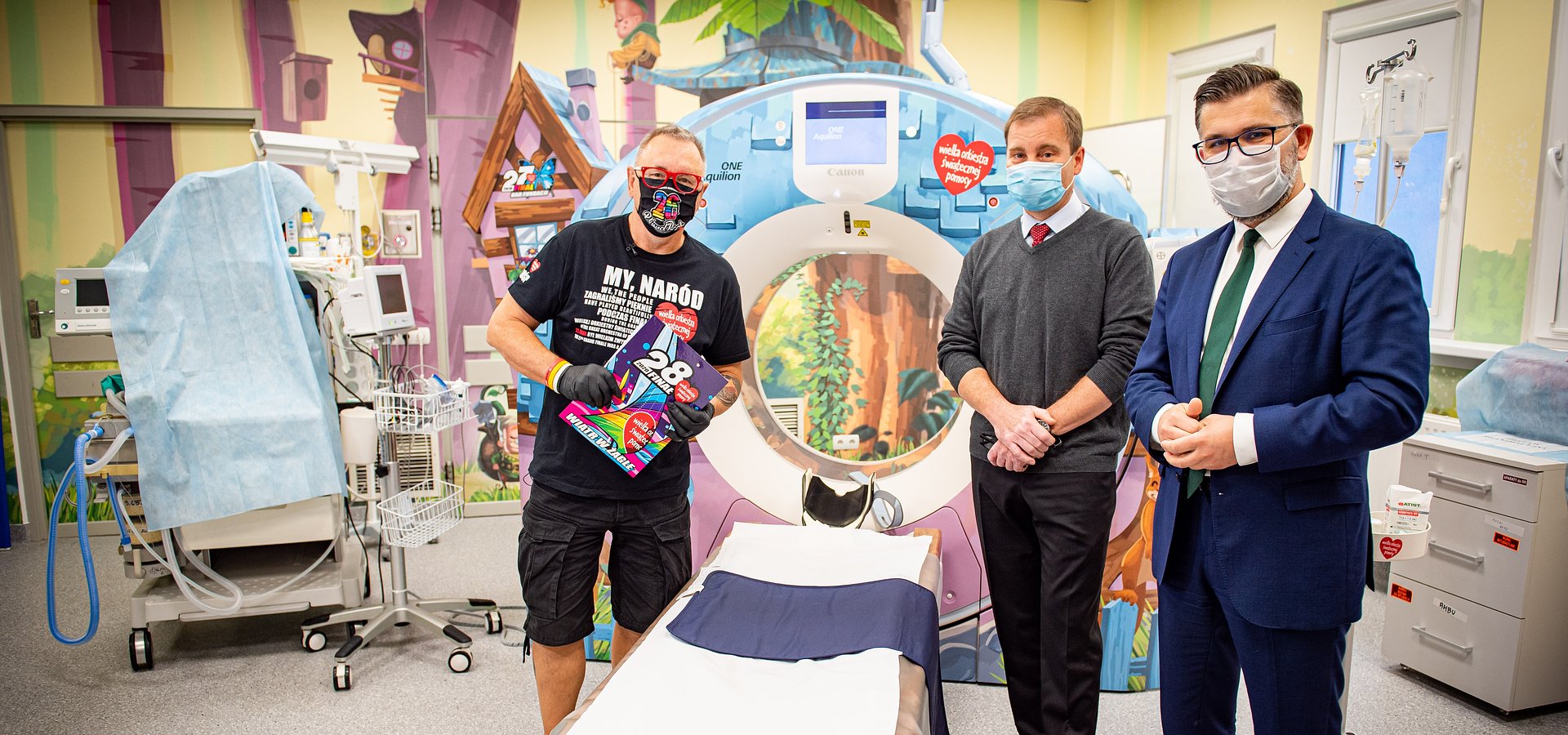 Tomograf i rentgen od WOŚP w Instytucie Centrum Zdrowia Matki Polki