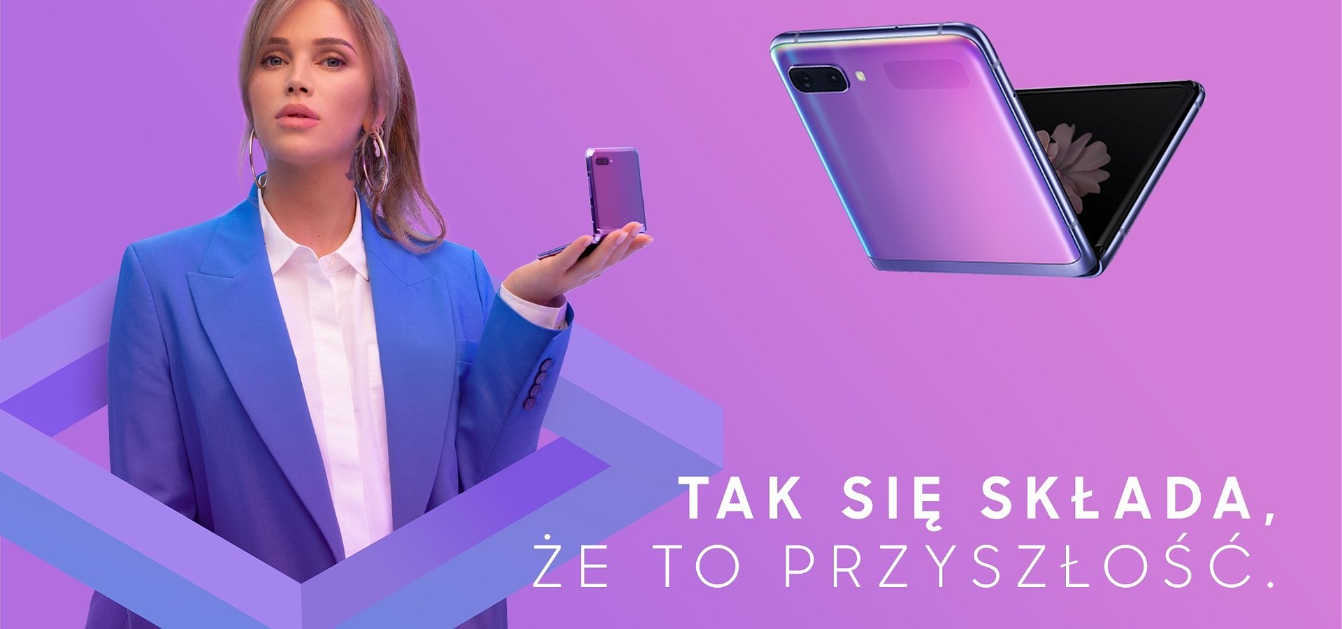 Tak się składa, że to przyszłość – nowa kampania Galaxy Z Flip z Maffashion