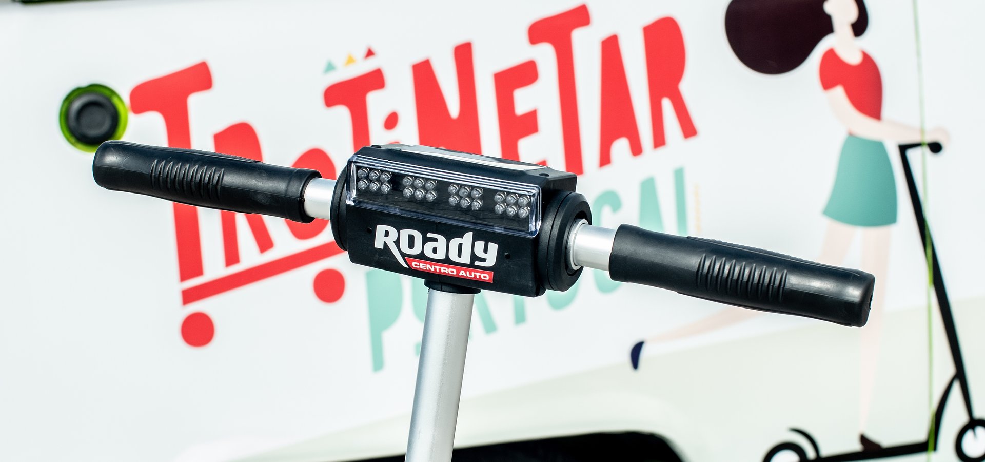 “Trotinetar Portugal” chega a Portimão à boleia dos centros-auto Roady