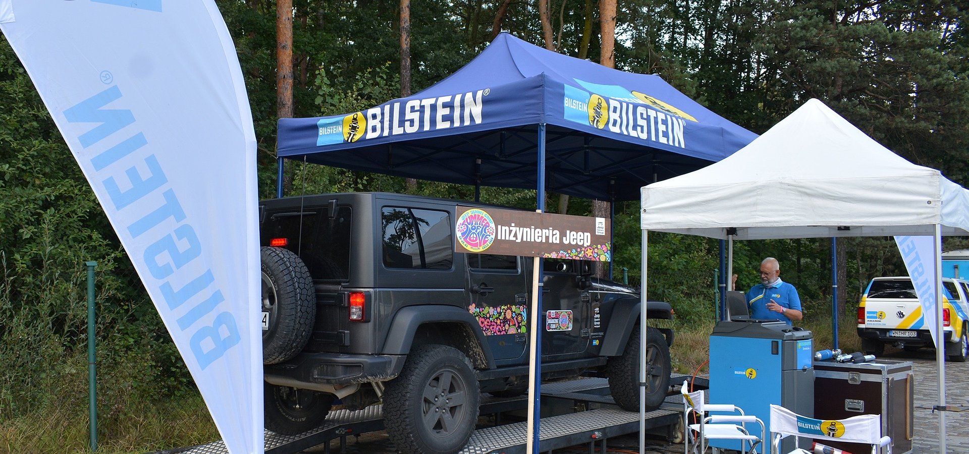 BILSTEIN na Jeep Sunny Camp