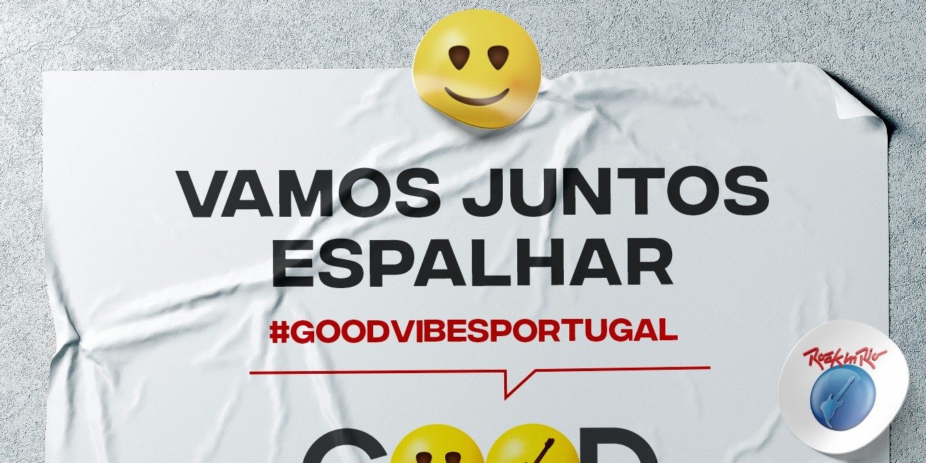 Rock in Rio vai espalhar Good Vibes por Portugal