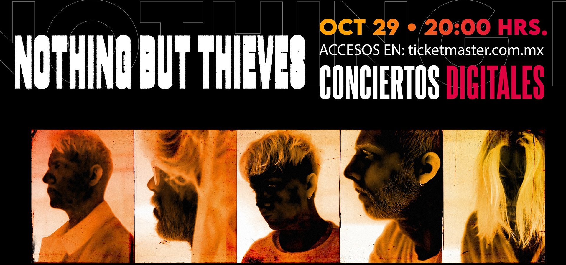 Nothing But Thieves se encuentra más que listo para su concierto digital