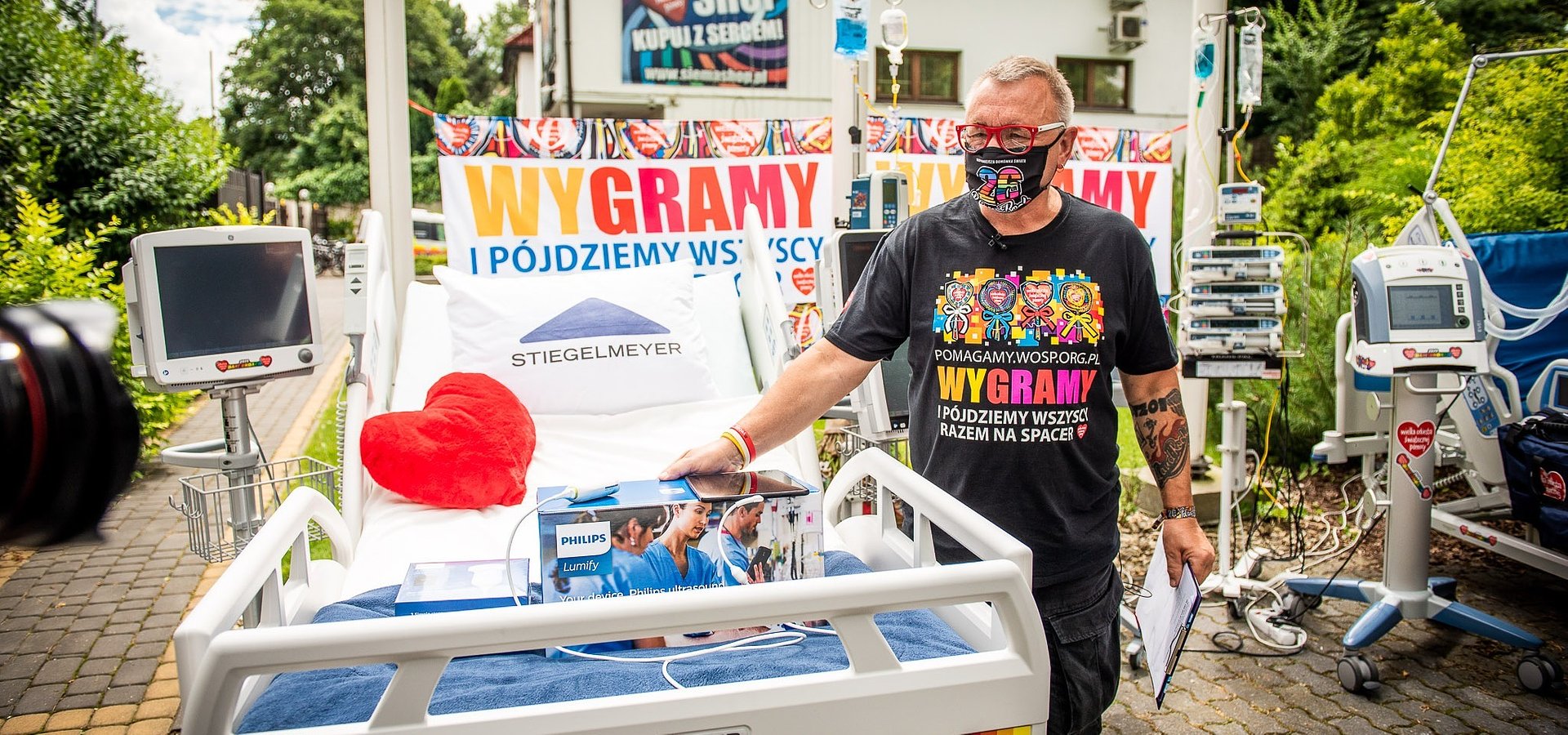 Podsumowanie zakupu sprzętu od WOŚP dla szpitali walczących z koronawirusem